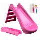 SLIDE FOR CHILDREN 130 cm FOLDABLE LARGE PINK