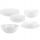 Dinner service Bormioli Rocco Coconut table service 19-piece