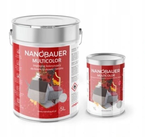 Nanobauer NS.40.J.242 Color Impregnation Red 5 l