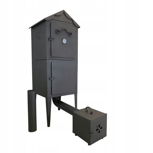 Charcoal grill - metal smokehouse HERBORG