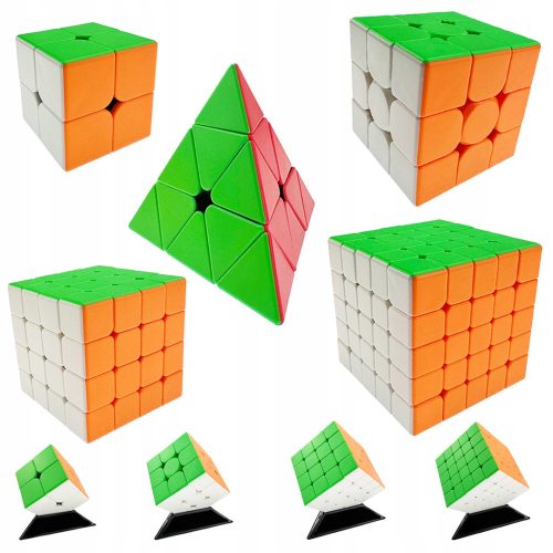  MoYu DICE SET 2x2 3x3 4x4 5x5 FAST PYRAMID