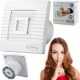 airRoxy bathroom fan FAN BLIND MOTION SENSOR 100 mm