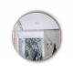 Bathroom mirror MIRORE wall mirror, circle, 800 x 800 mm