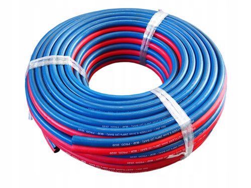 SEMPERIT DUET GAS HOSE OXYGEN+ACETYLENE 6.3x8 25M