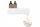 Bathroom Shelves Hanging Bathroom Shelf 20 cm, self-adhesive, white