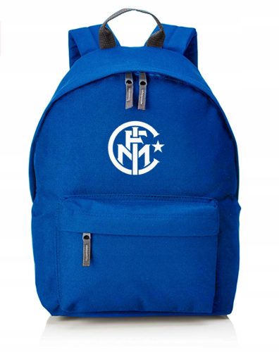 Durable Inter Milan Themed Blue Backpack - Elegant Urban Bag by BAGBASE®