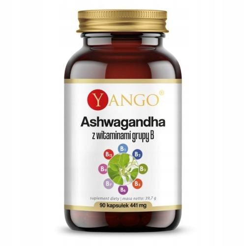  YANGO Ashwagandha with B vitamins, 90 caps.