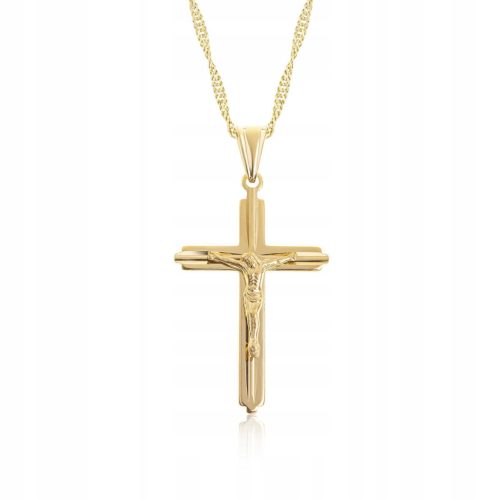  Silver gold plated chain and cross Holy Communion