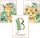  Set of 3 A3 posters Safari Animals Baby Name