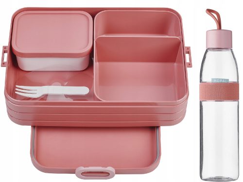  MEPAL BENTO LUNCHBOX LARGE CONTAINER 1.5 BOTTLES 0.7 BPA-FREE