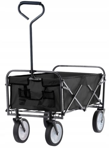  Gardenline WOZ2426 Trolley, schwarz, 145 Liter