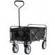  Gardenline WOZ2426 Trolley, schwarz, 145 Liter