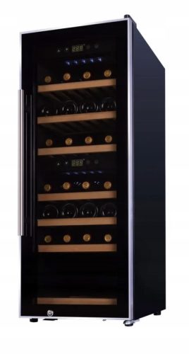 REFRIGERATED WINE WINDOW, WINE CHAMBER, 38 BOTTLES