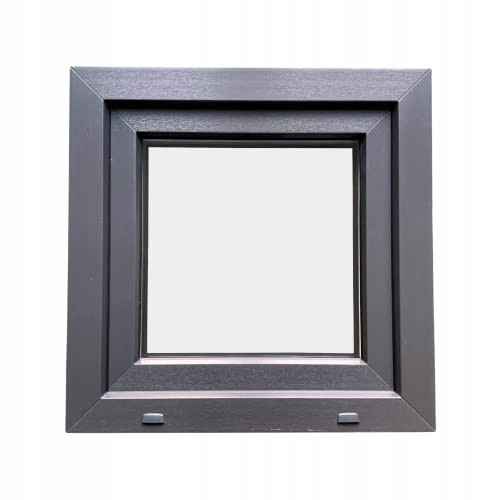 PVC WINDOW 50 X 50 / 500 X 500 RU WINDOW RIGHT ANTHRACITE 24H