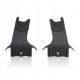  Adapter for Euro-Cart A/RI/04MC trolley, black, 2 pieces