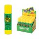  SCHOOL GLUE STICK 22G AMOS 20 PCS