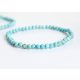  Natural Turquoise Beads Faceted Beads 4.3mm