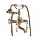 RETRO CLASSIC WALL MOUNTED GOLD bathtub faucet