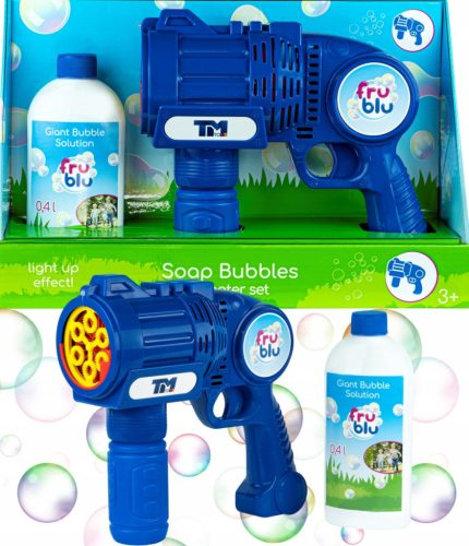 Fru Blu Bubble Shooter with 400 ml of blue liquid