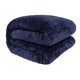  CONTRAST polyester blanket 220 cm x 200 cm shades of blue