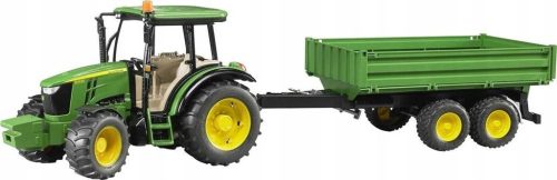  Tractor with trailer Bruder 02108 John Deere 5115 M