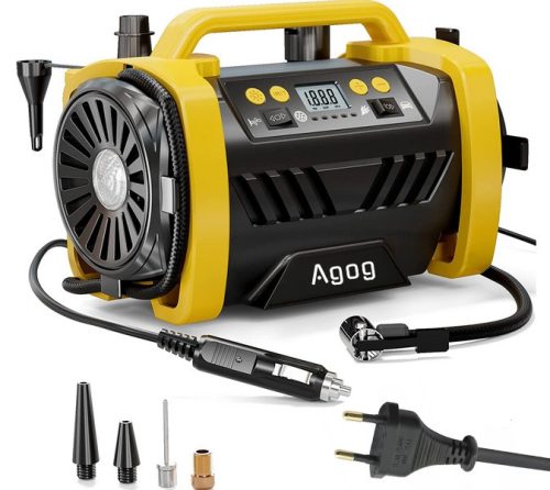 Compresseur Ölfreier Agog P6 Pompe de compresseur 12V/230V Compresseur d'air 35 l 15 bar