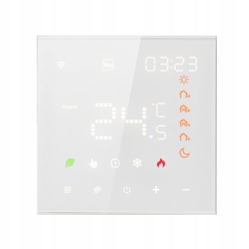 WiFi water heating thermostat for gas boilers