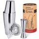 Shaker Tin-Tin Jigger Barkeeper-Set