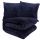 SOFT BLANKET PLUG SLEEVE FOR A CONTRAST polyester bedspread, 220 cm x 200 cm, in shades of green