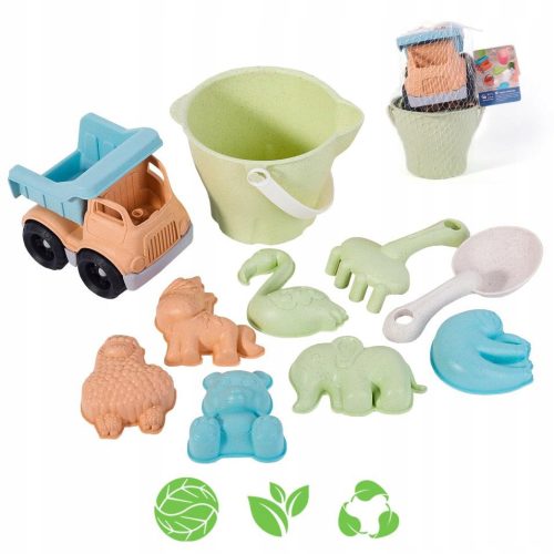 Woopie Sand Bucket Set with Car 11