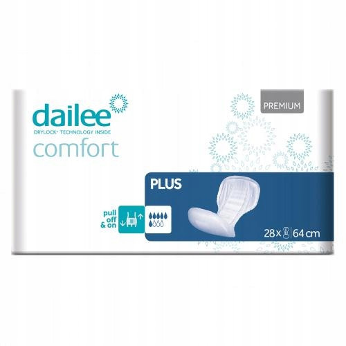  DAILEE Comfort Plus Anatomical inserts, 28 pieces