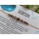  Scorpio. Lucky bracelet, stones.