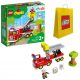  LEGO Duplo 10969 Fire Engine + LEGO 6315792 VP PAPER BAG MEDIUM M 34X41X10 TE