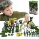  FIGURES MILITARY BASE 300 EL-SOLDIERS SMALL ARMY 300 ELEMENTS