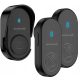 Basehome F501 1T+2R wireless doorbell, black