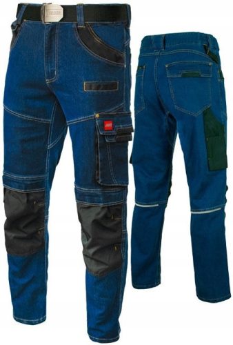 ART.MAS JEANS STRETCH long work trousers, size 3XL