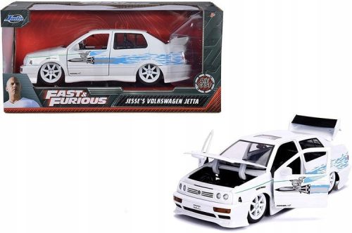  Jada Toys 253203025 Volkswagen Jetta 1995, white car