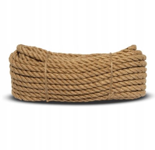 Braided jute rope 12 x 100 m