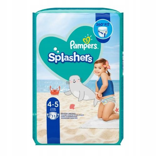  Pampers Splashers Diapers Size 4 11 pcs.