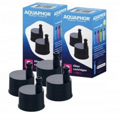  Aquaphor filter insert filter for Aquaphor City drinking bottles, 4 pieces.