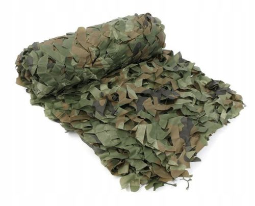Shade net for fence - Hemi camouflage net 400 cm x 600 cm Woodland