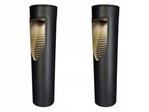  Recessed solar light LED Plus black 45 cm 2 pcs.