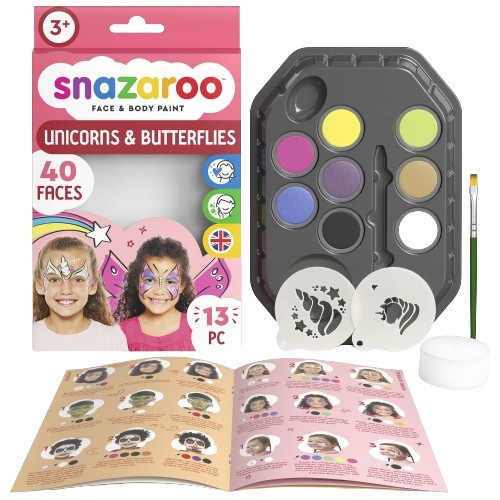  SNAZAROO unicorn make-up set