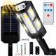 Street lights for the garden Street light 220 W 1700 lm solar powered + remote control for solar induction wall light