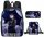  SCHOOL BACKPACK Pencil Case BAG 3in1 WEDNESDAY SET