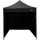 Garden pavilion, tents - Aga three-wall tent 2 x 2 x 2.9 m black