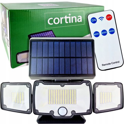  Cortina street light 2.5 W 500 lm, battery-operated, solar