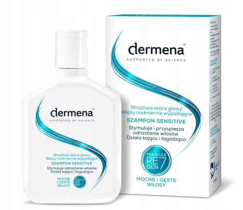 Gentle Hair Restoration Shampoo for Sensitive, Irritation-Prone Scalp by dermena® SENSITIVE