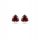  DELICATE SILVER 925 EARRINGS NATURAL GARNET