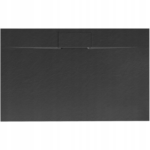 Rea Basalt Long shower tray, rectangular, 120 x 90 cm